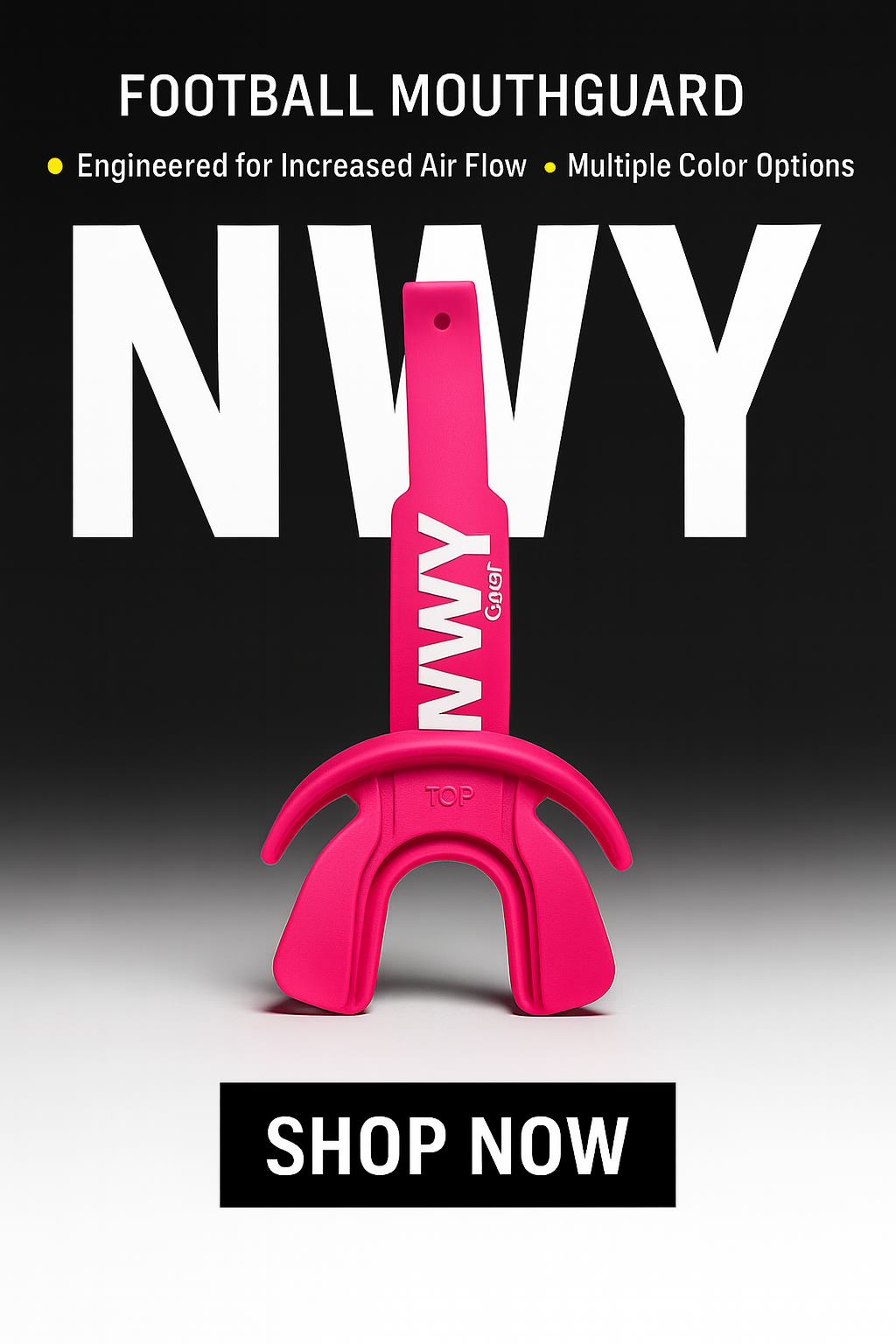 Protège-dents Nuway Rose Vif