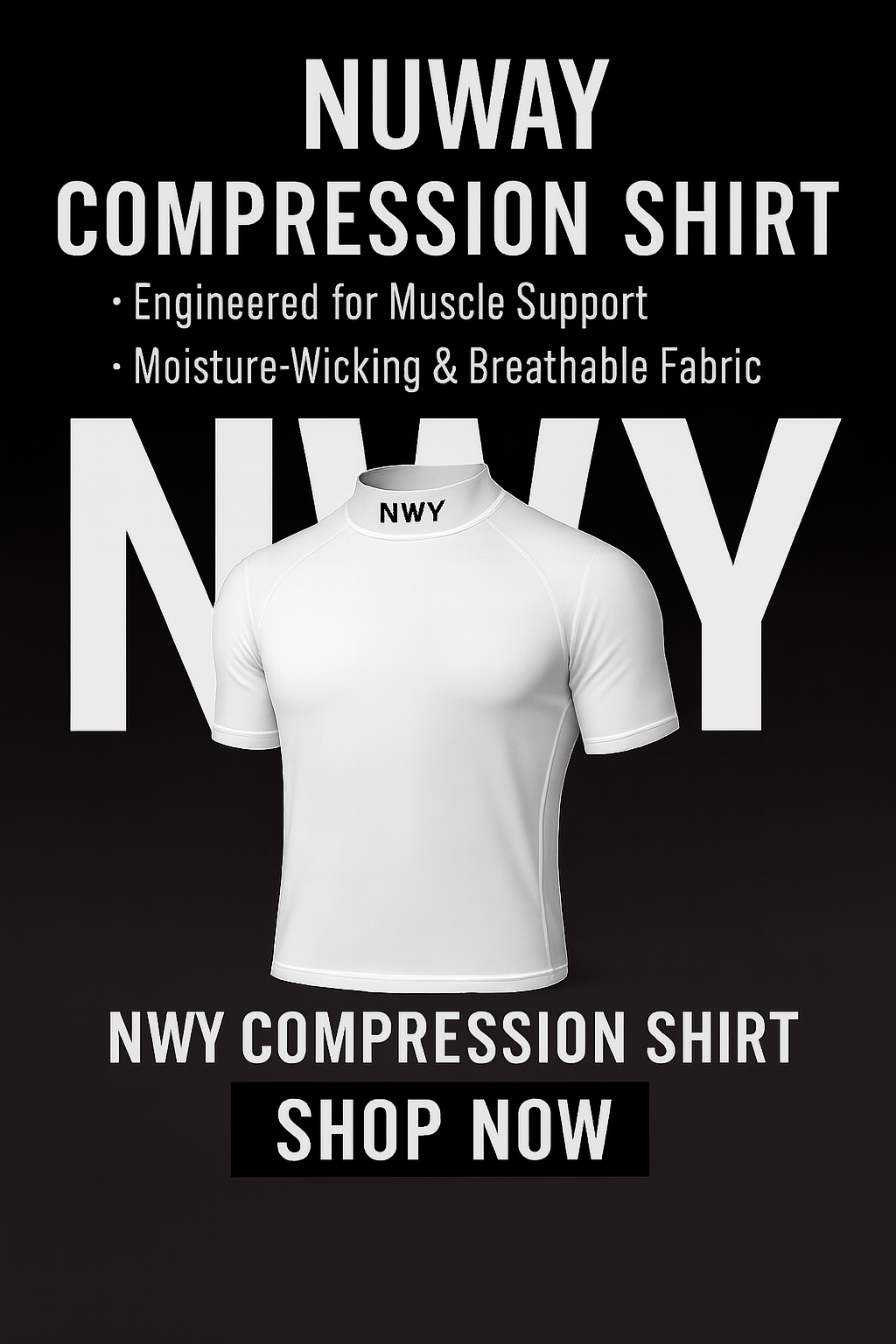 Chandail de Compression Blanc