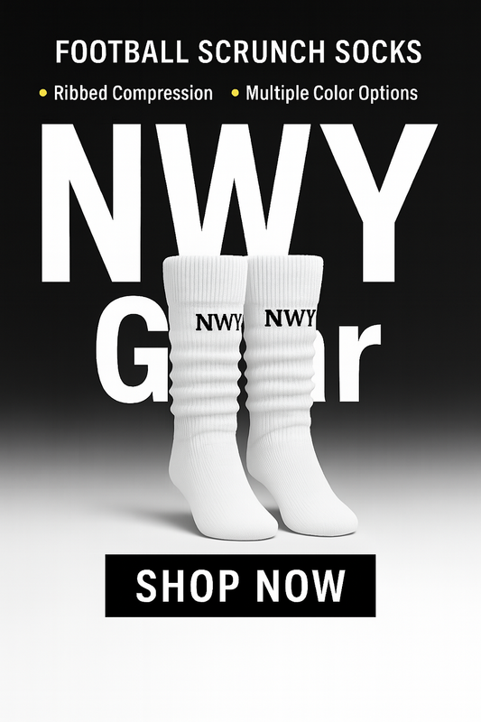 White Scrunch Socks