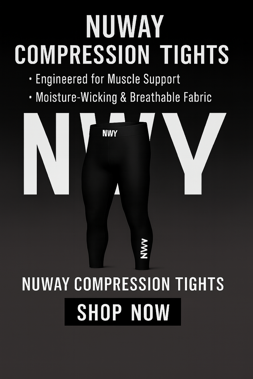Pantalon de Compression Noire